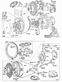 Part Location Diagram of 298106 Briggs and Stratton Housing-Blower